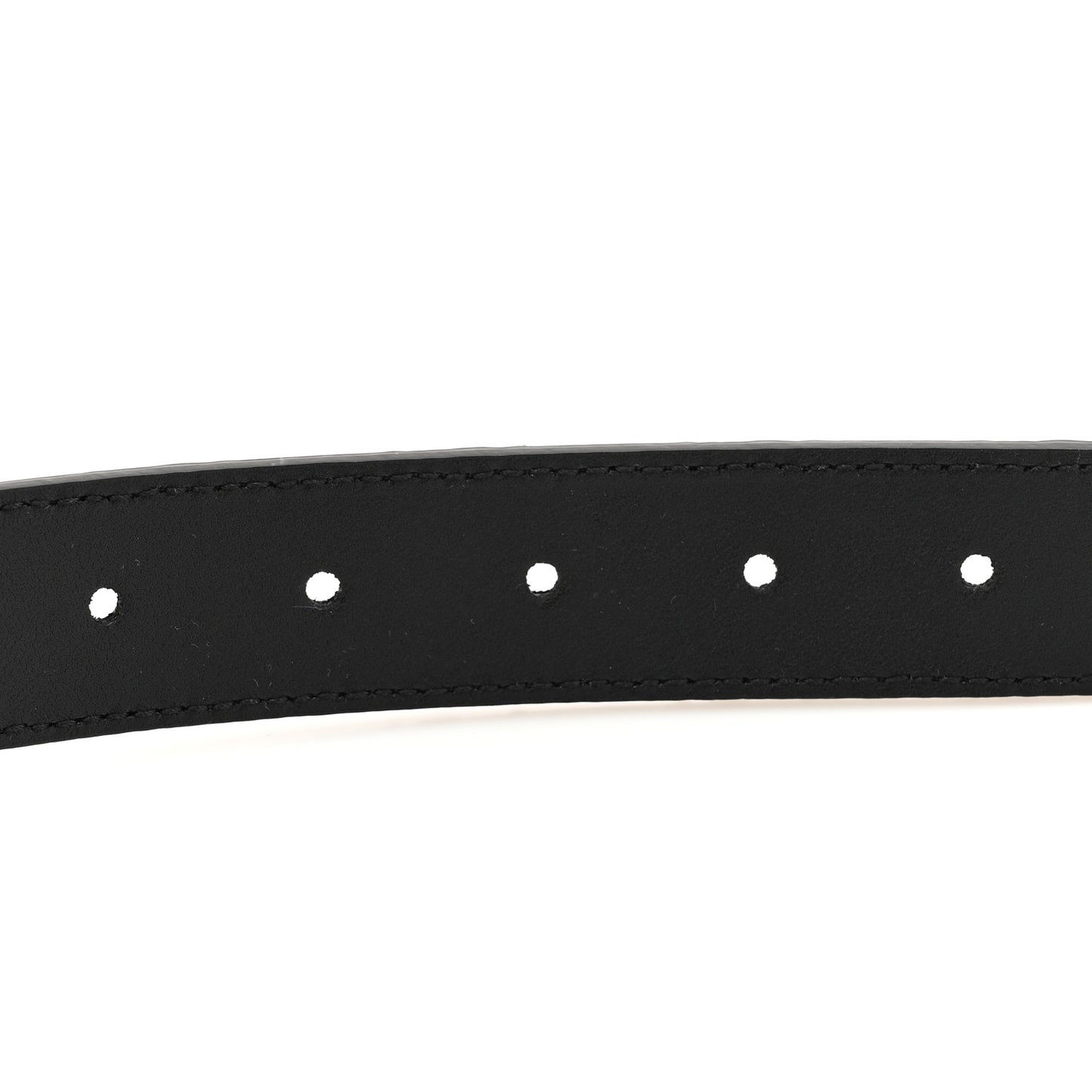 Calfskin GG Tennis Embossed Double G 40mm Belt 90 36 Black