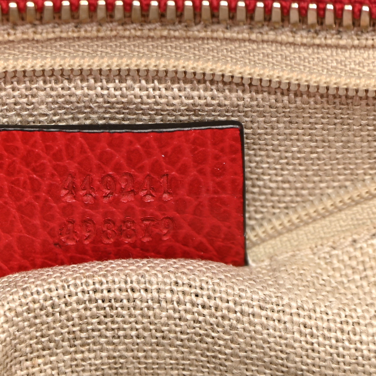 Gucci Monogram Small Bree Tote Red 7 of 11