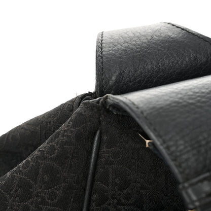 Christian Dior Monogram Pocket Satchel Black 12 of 17