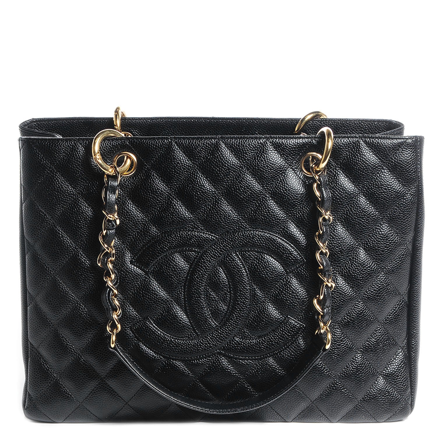 Chanel Caviar Grand Shopping Tote GST Black 1 of 7