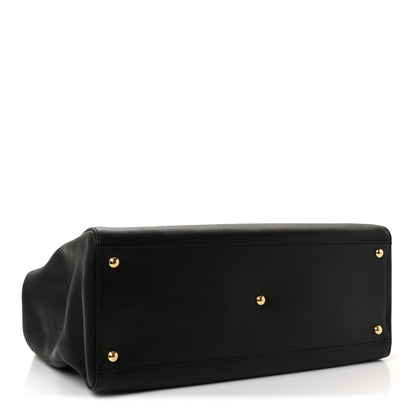 Fendi Vitello Elite Large 2Jours Tote Black 7 of 19