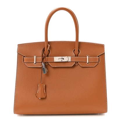 Hermes Epsom Birkin Sellier 30 Gold 1 of 11