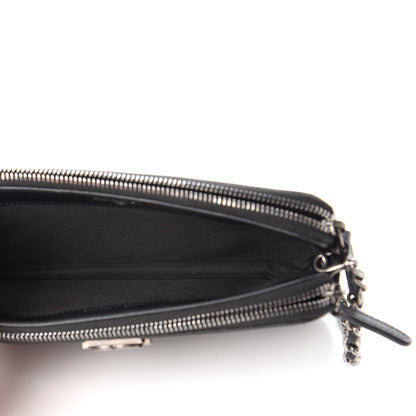 Chanel Caviar Quilted Small Boy Clutch With Chain Black 7 of 14