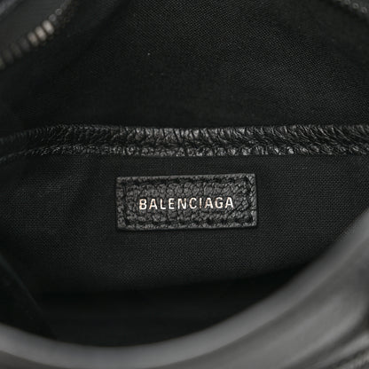 Balenciaga Chevre Black Metallic Edge Hardware Mini City Black 5 of 10