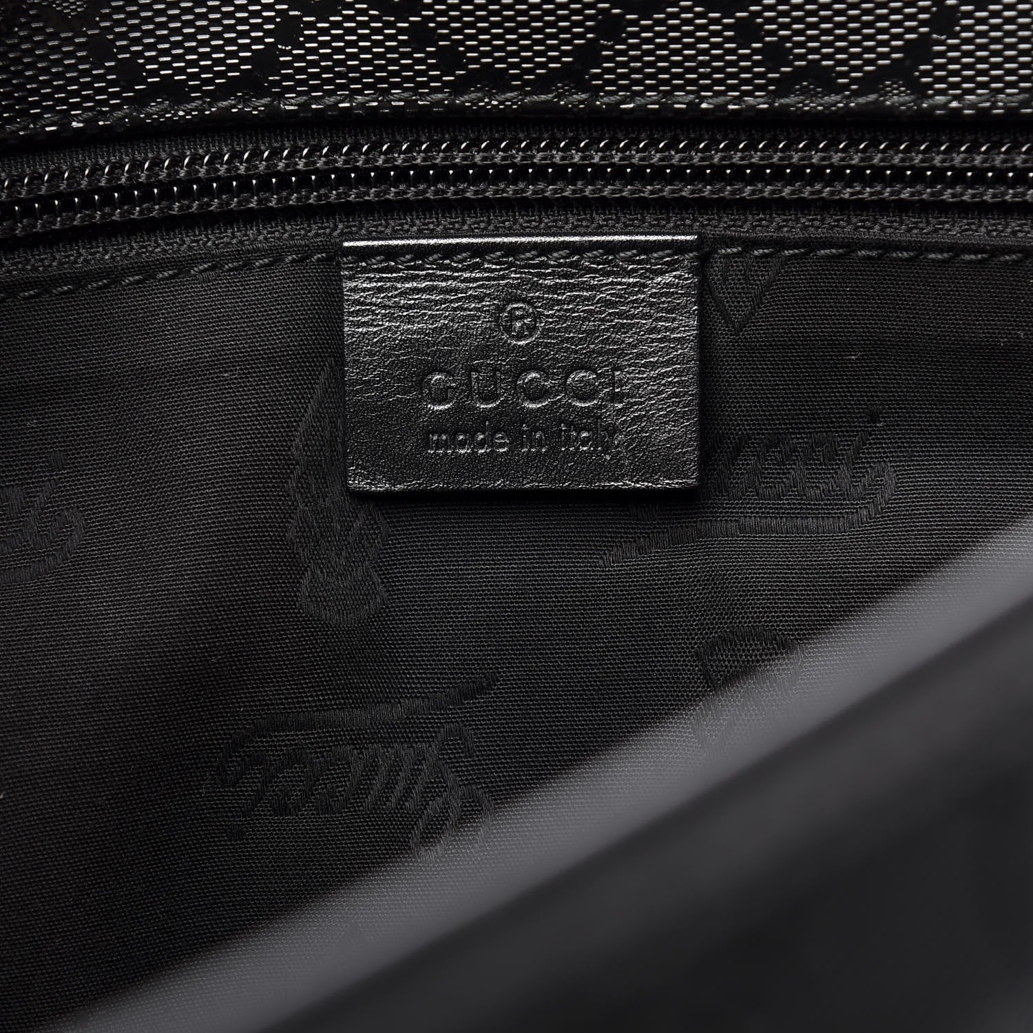 Gucci Imprime Monogram Medium Web 500 by Gucci Double Buckle Flap Messenger Bag Black 5 of 14