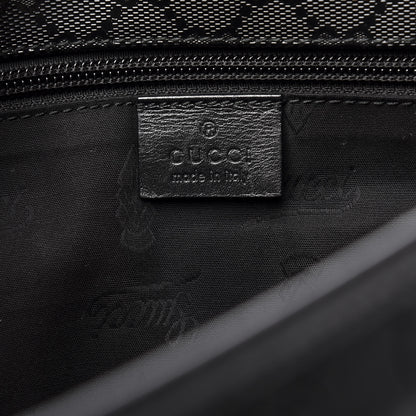 Gucci Imprime Monogram Medium Web 500 by Gucci Double Buckle Flap Messenger Bag Black 5 of 14