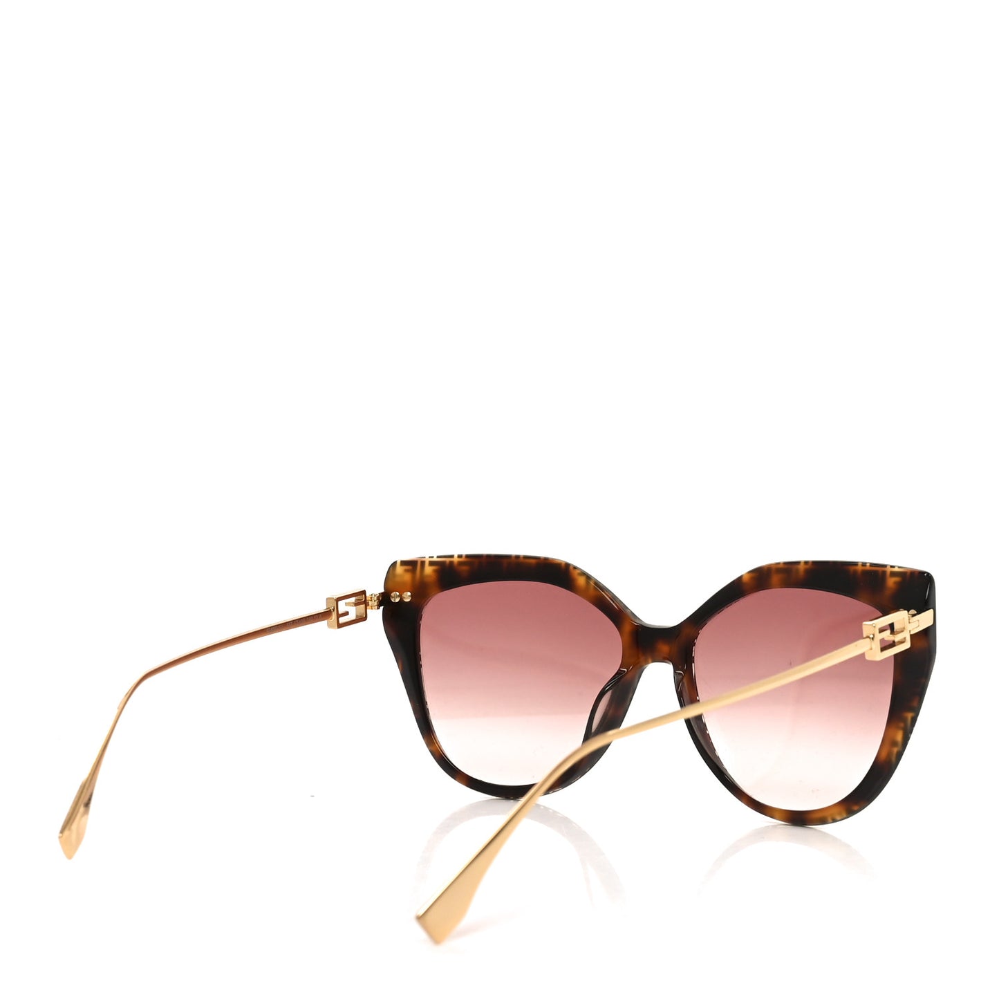 Acetate Cat Eye Sunglasses FE40011U Tortoise