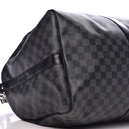 Louis Vuitton Damier Graphite Keepall Bandouliere 55 10 of 17