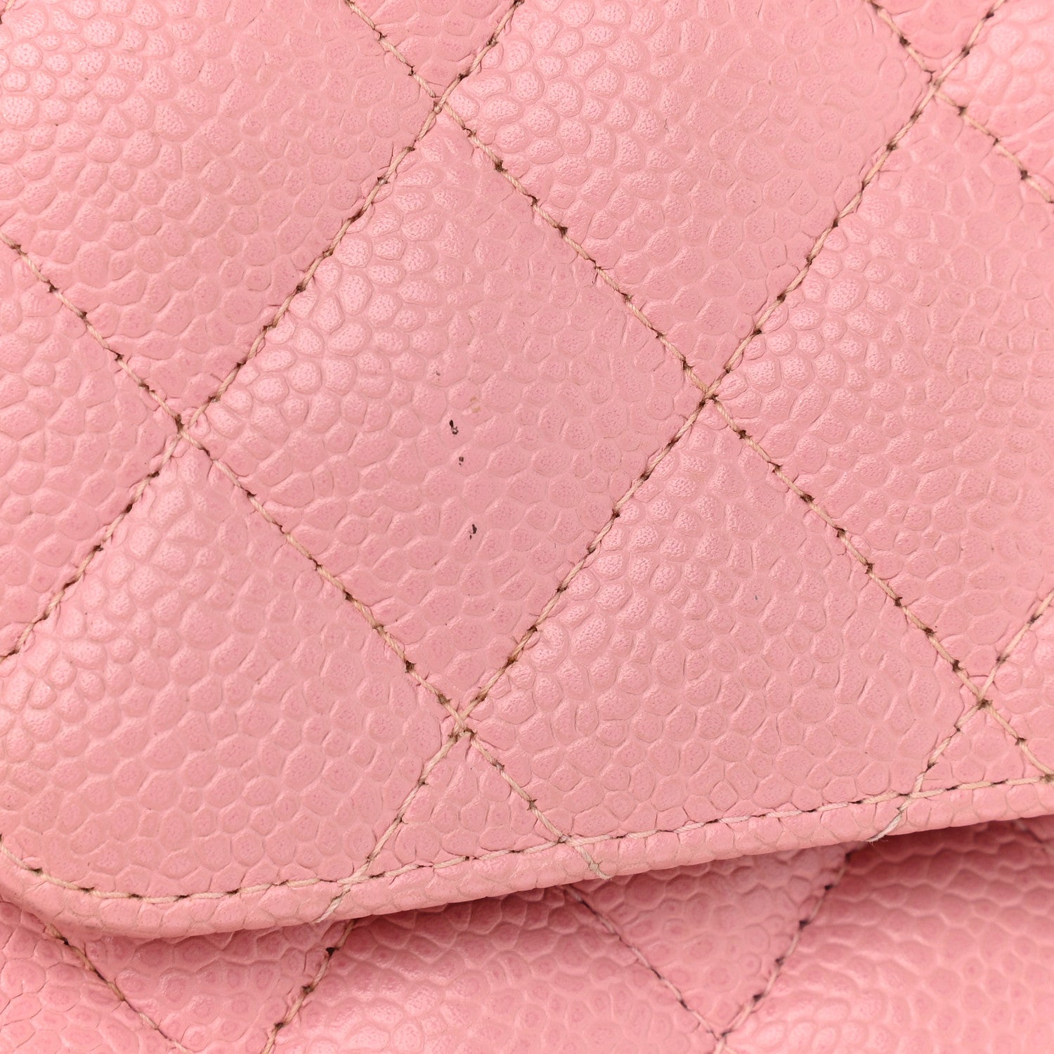 Chanel Caviar Quilted Medium Double Flap Pink 10 of 10