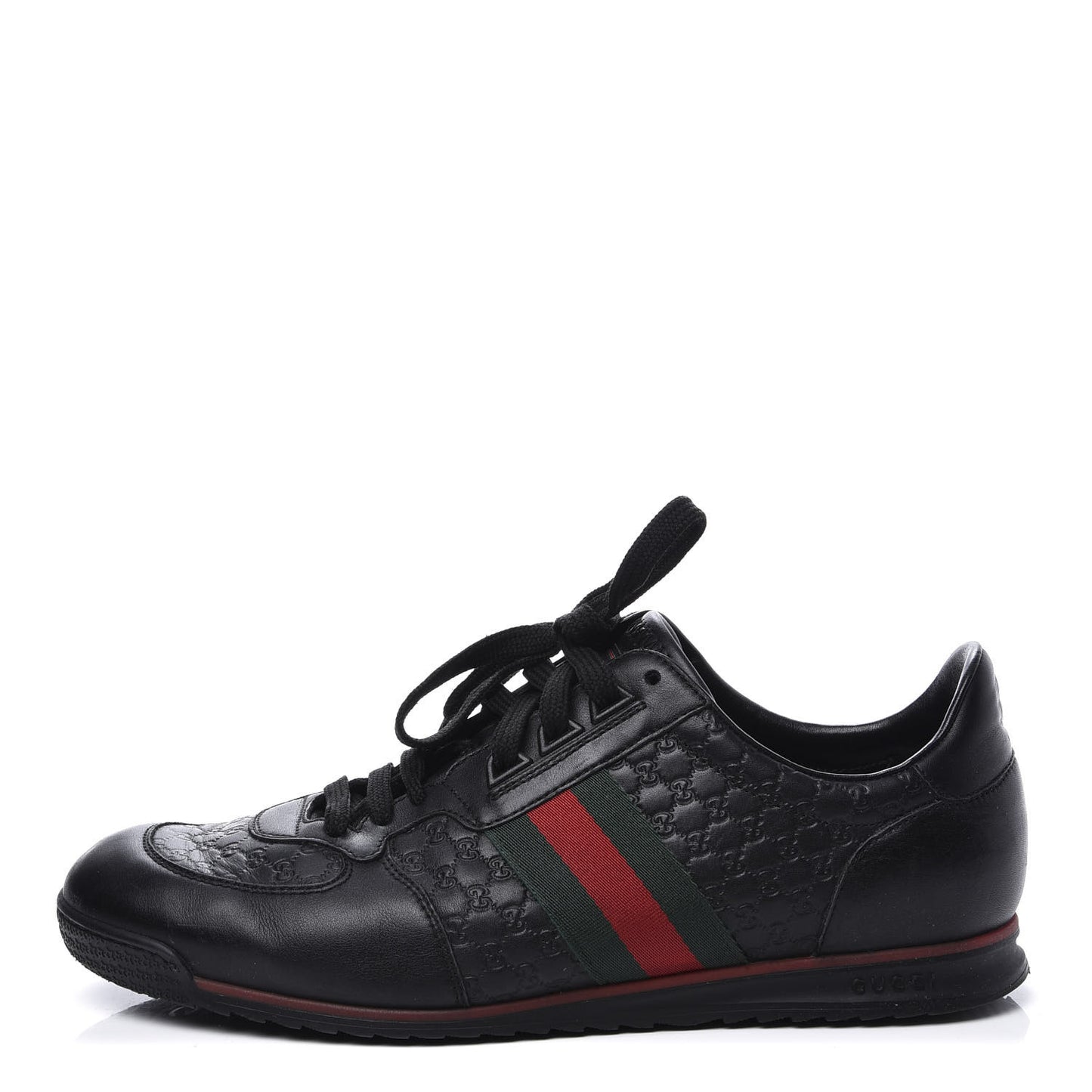Guccissima Web Sneakers 9 Black