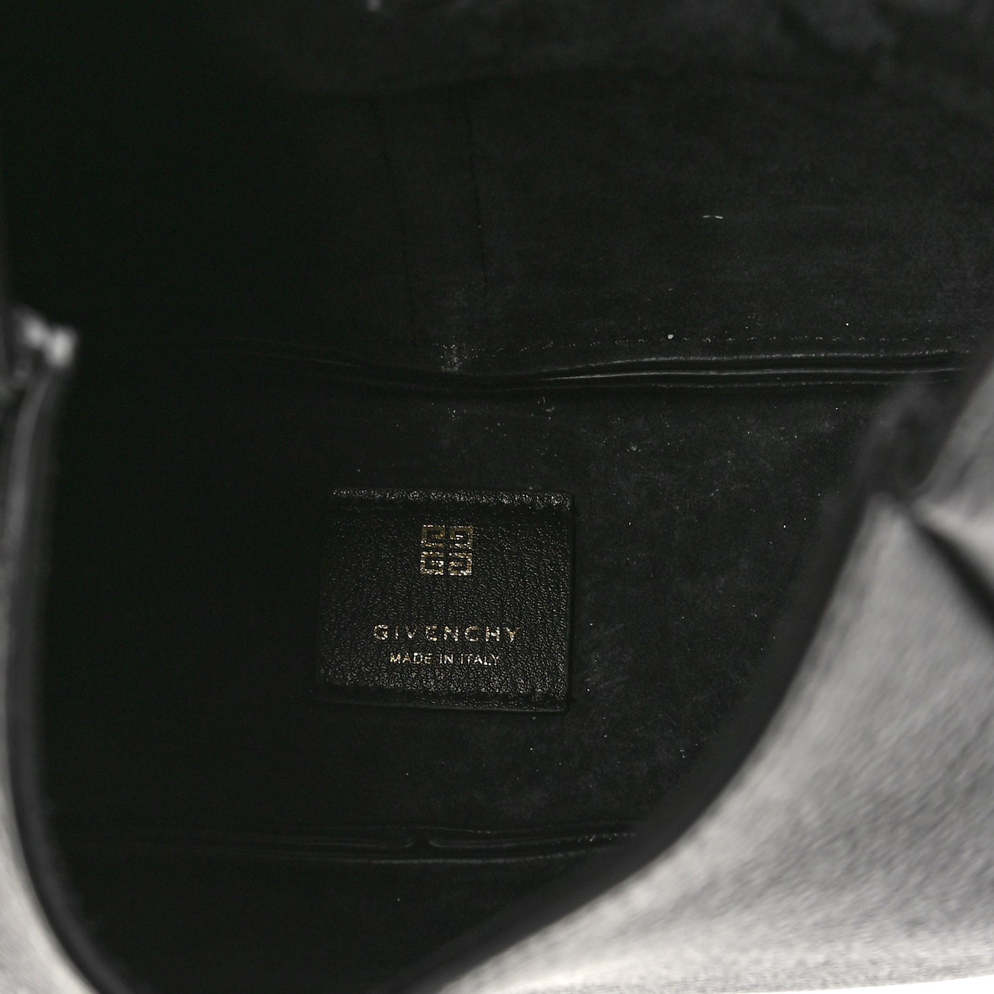 Grained Calfskin Mini G-Lock Hobo Black