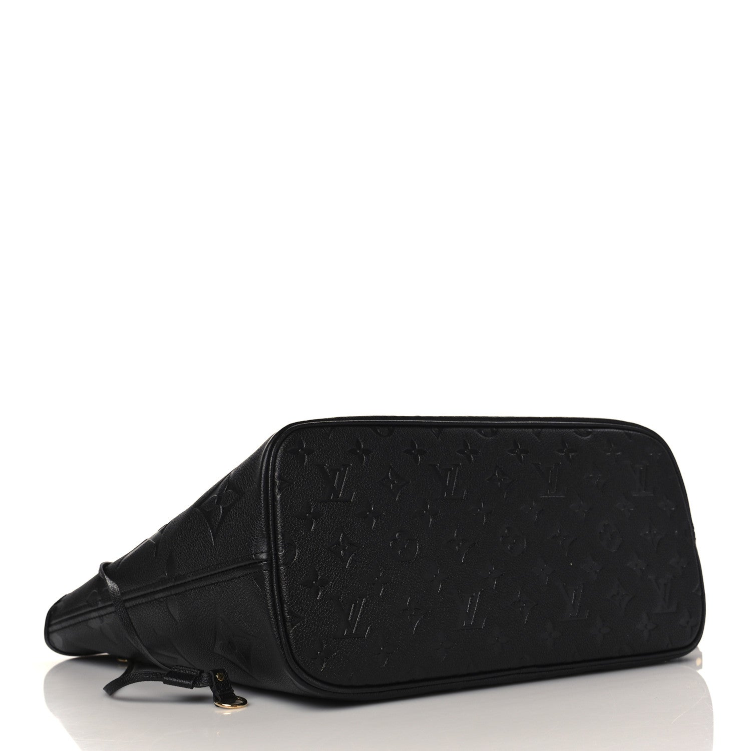 Louis Vuitton Empreinte Monogram Giant Neverfull MM Black 5 of 9