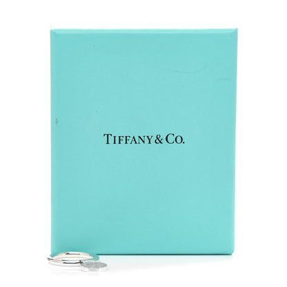 Tiffany Sterling Silver Return to Tiffany Round Charm Ring 53 6.25 5 of 5