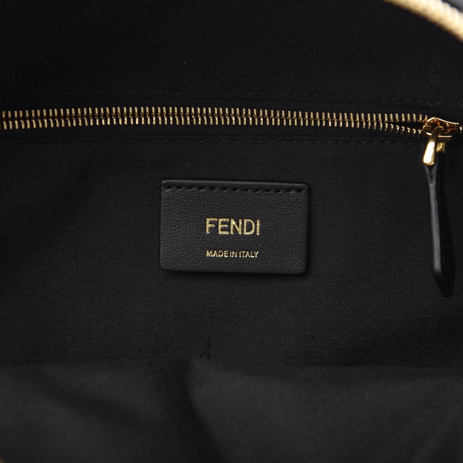 Fendi Nappa FF 1974 Embossed Mini Backpack Black 5 of 9
