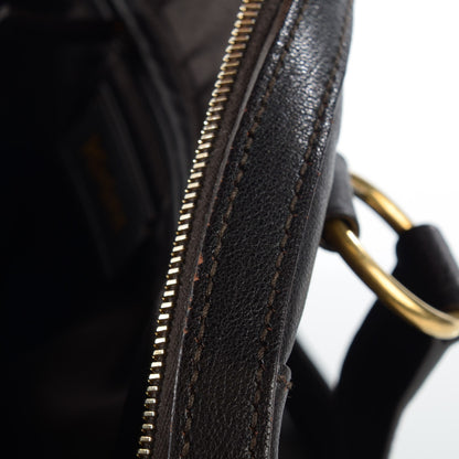 Saint Laurent Calfskin Large Muse Chocolate 11 of 12