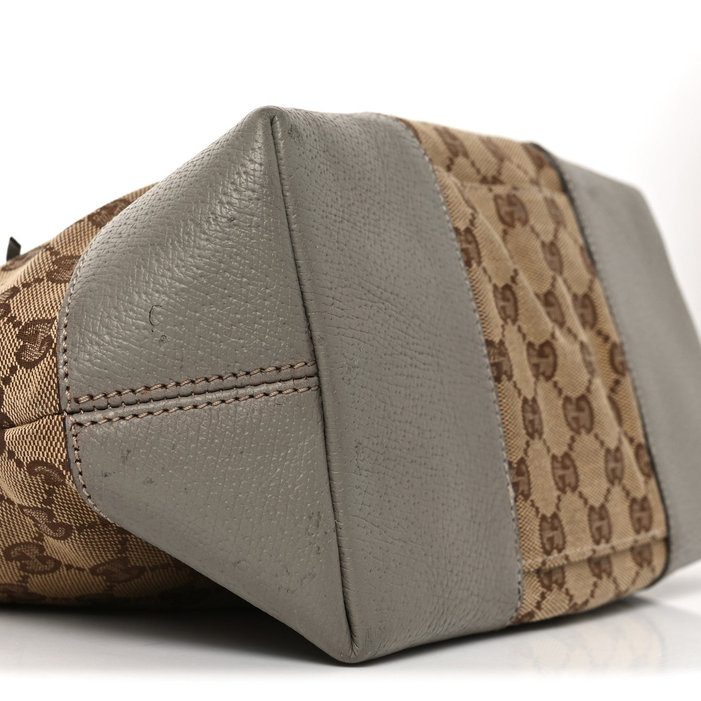 Monogram Medium Bree Foldover Tote Beige