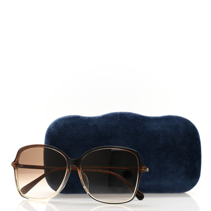 Gucci Acetate Oversize Round Frame Sunglasses GG0546SK Tortoise 8 of 8