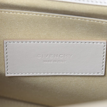 Givenchy Calfskin Large Whip Top Handle Shoulder Bag Natural 8 of 9