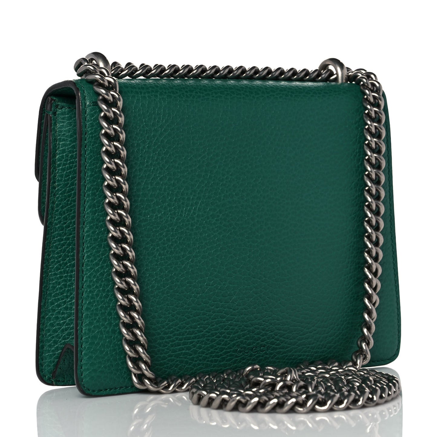 Calfskin Mini Dionysus Shoulder Bag Emerald