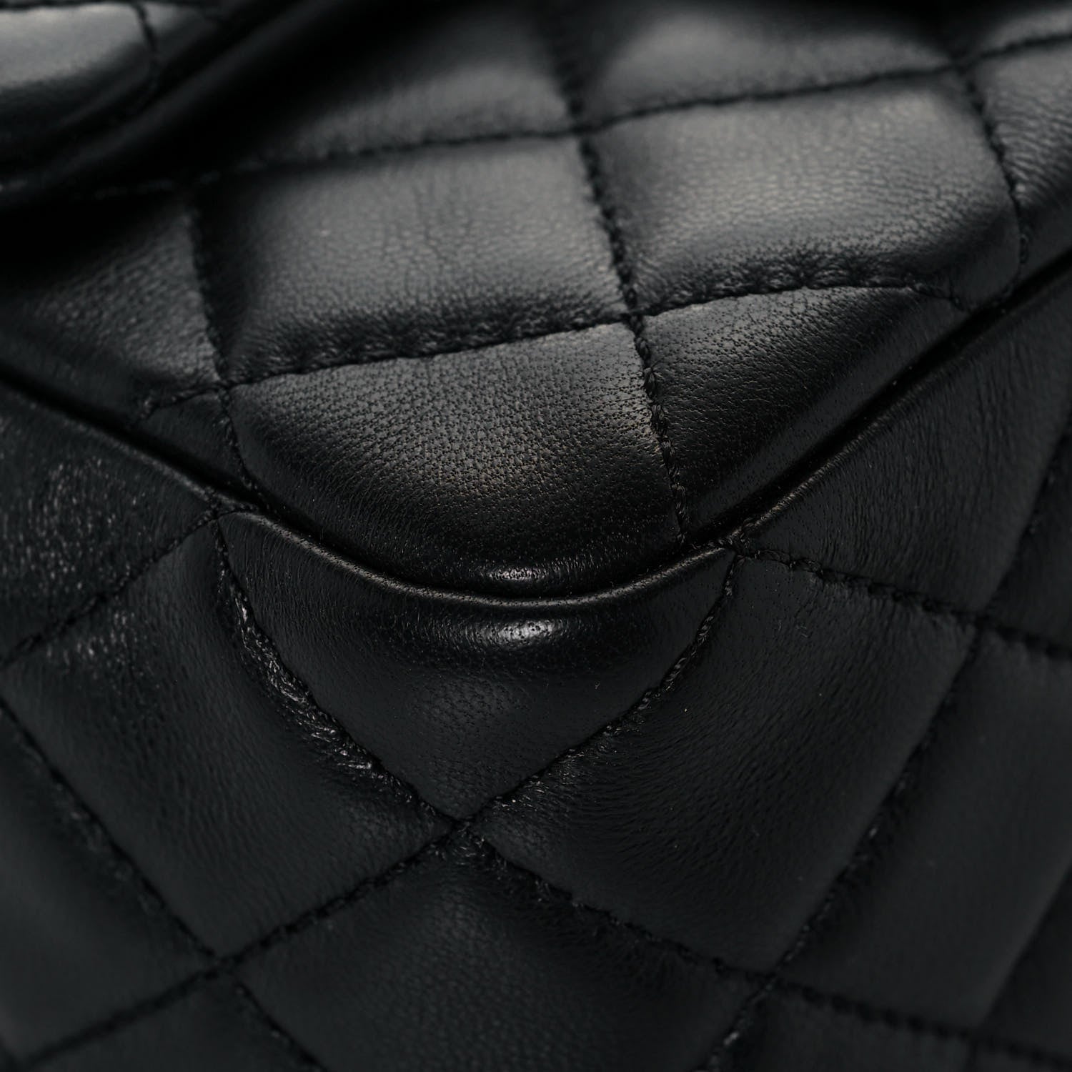 Chanel Lambskin Quilted Mini Pearl Crush Flap Black 9 of 13