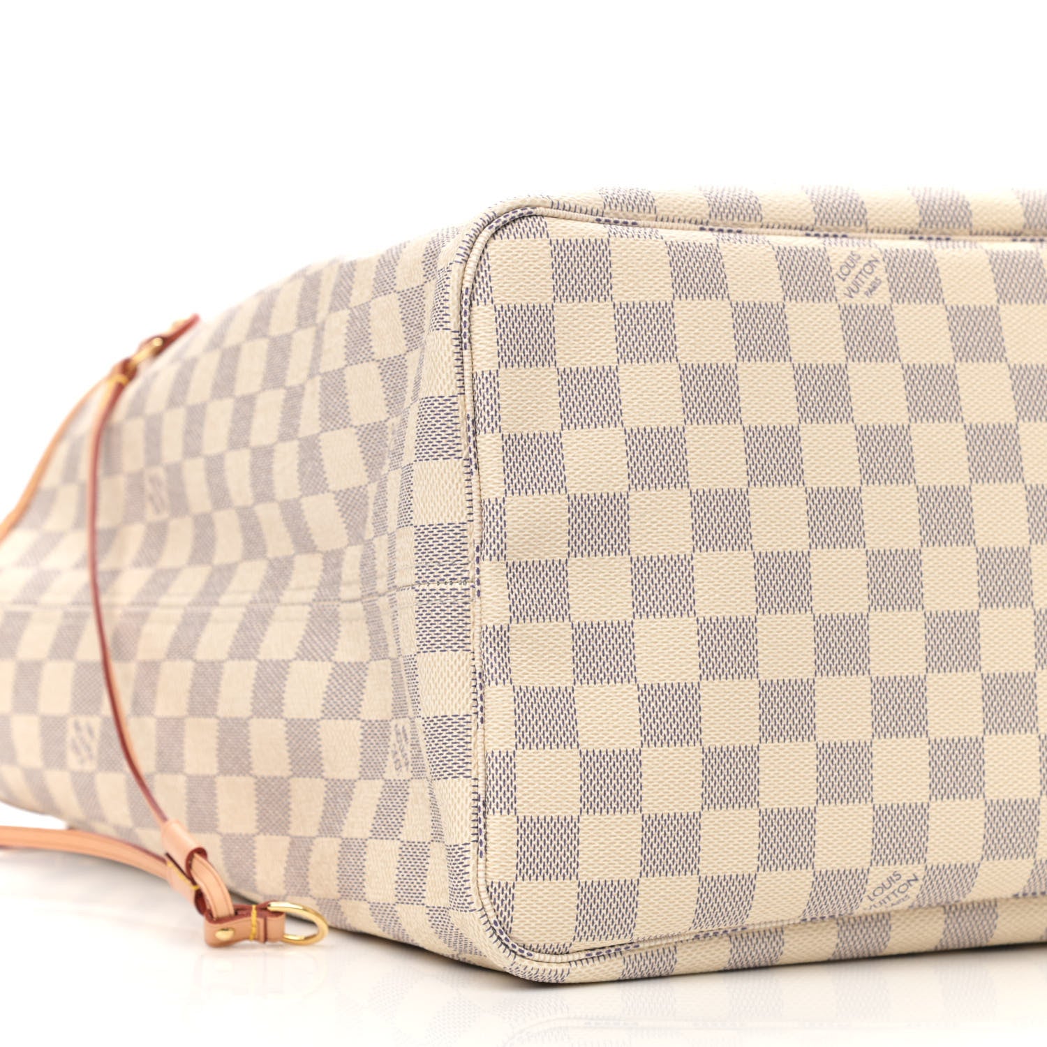 Louis Vuitton Damier Azur Neo Neverfull GM Rose Ballerine 7 of 9