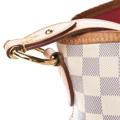 Louis Vuitton Damier Azur Delightful MM Pink 16 of 17