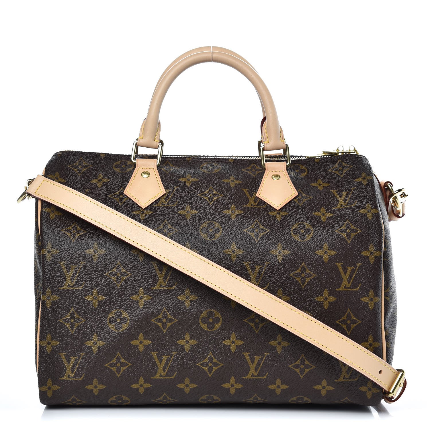 Louis Vuitton Monogram Speedy Bandouliere 30 1 of 10
