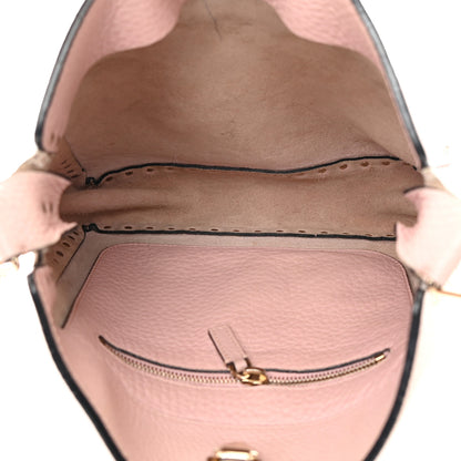 Valentino Garavani Pebbled Calfskin Small Rockstud Flip-Lock Messenger Bag Water Rose 5 of 21