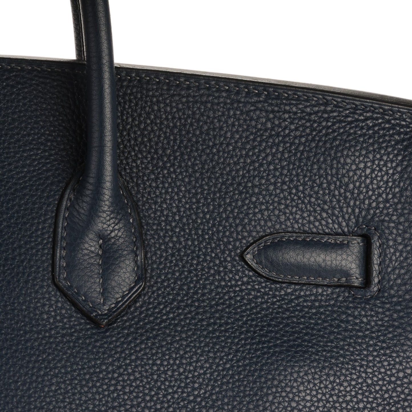 Taurillon Clemence Birkin 35 Bleu De Prusse