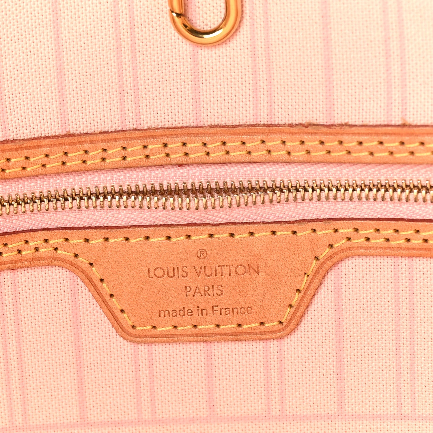 Louis Vuitton Damier Azur Neo Neverfull MM Rose Ballerine 6 of 8