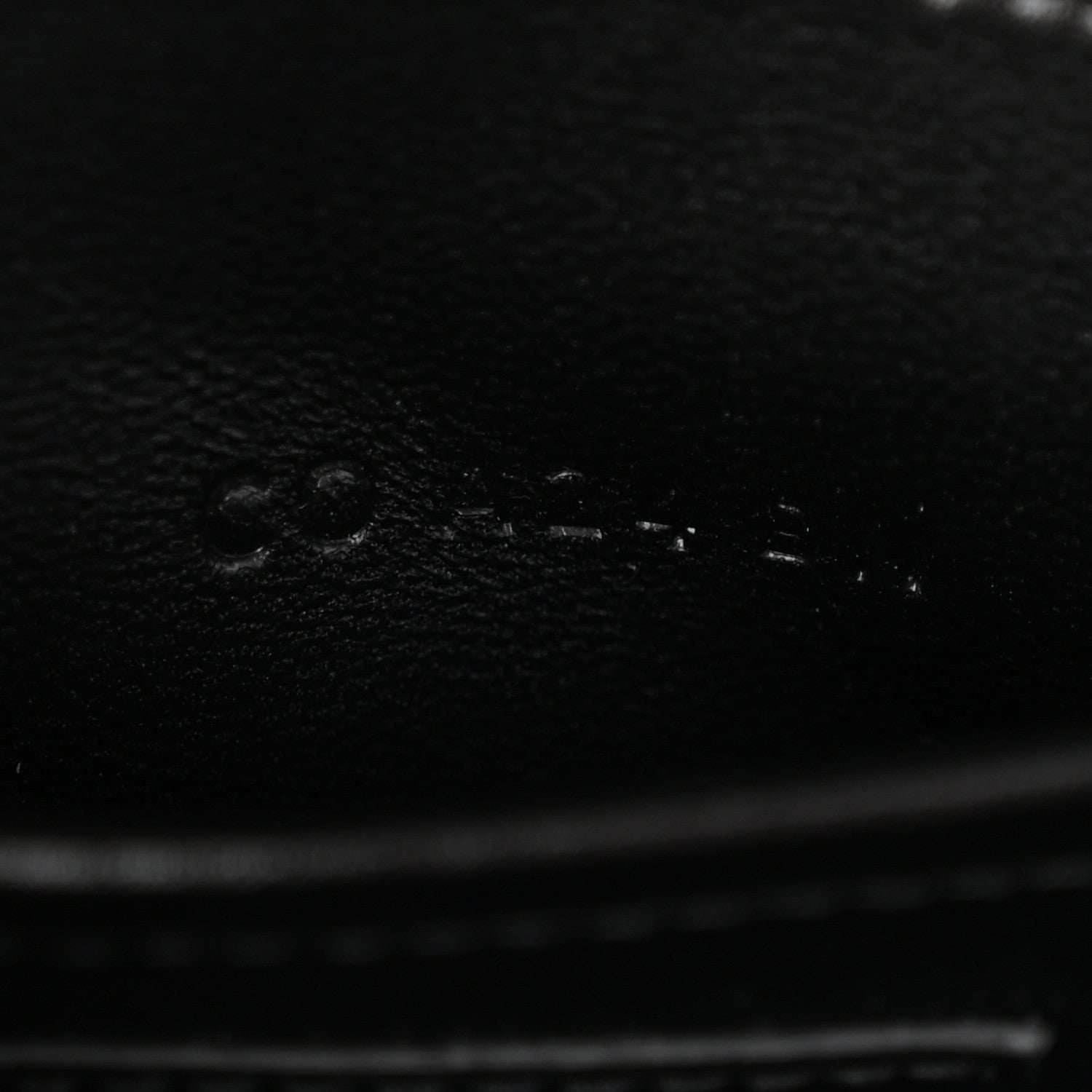Lanvin Shiny Calfskin Nano Pencil Bag Black 7 of 10
