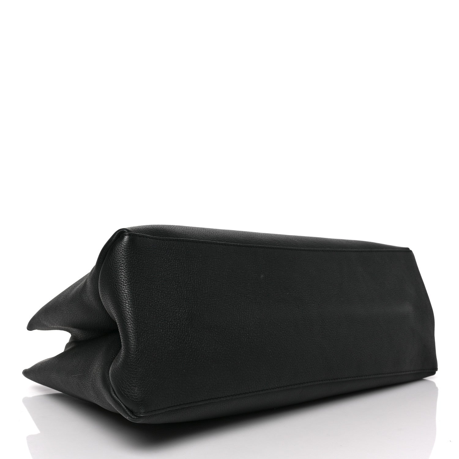 Louis Vuitton Grained Calfskin Lockme Shopper Black 4 of 8
