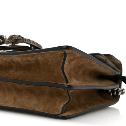 Gucci GG Supreme Monogram Small Dionysus Shoulder Bag Taupe 10 of 13
