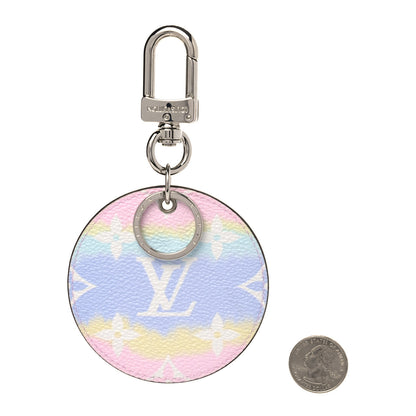 Louis Vuitton Monogram Escale Bag Charm Key Holder Pastel 3 of 4