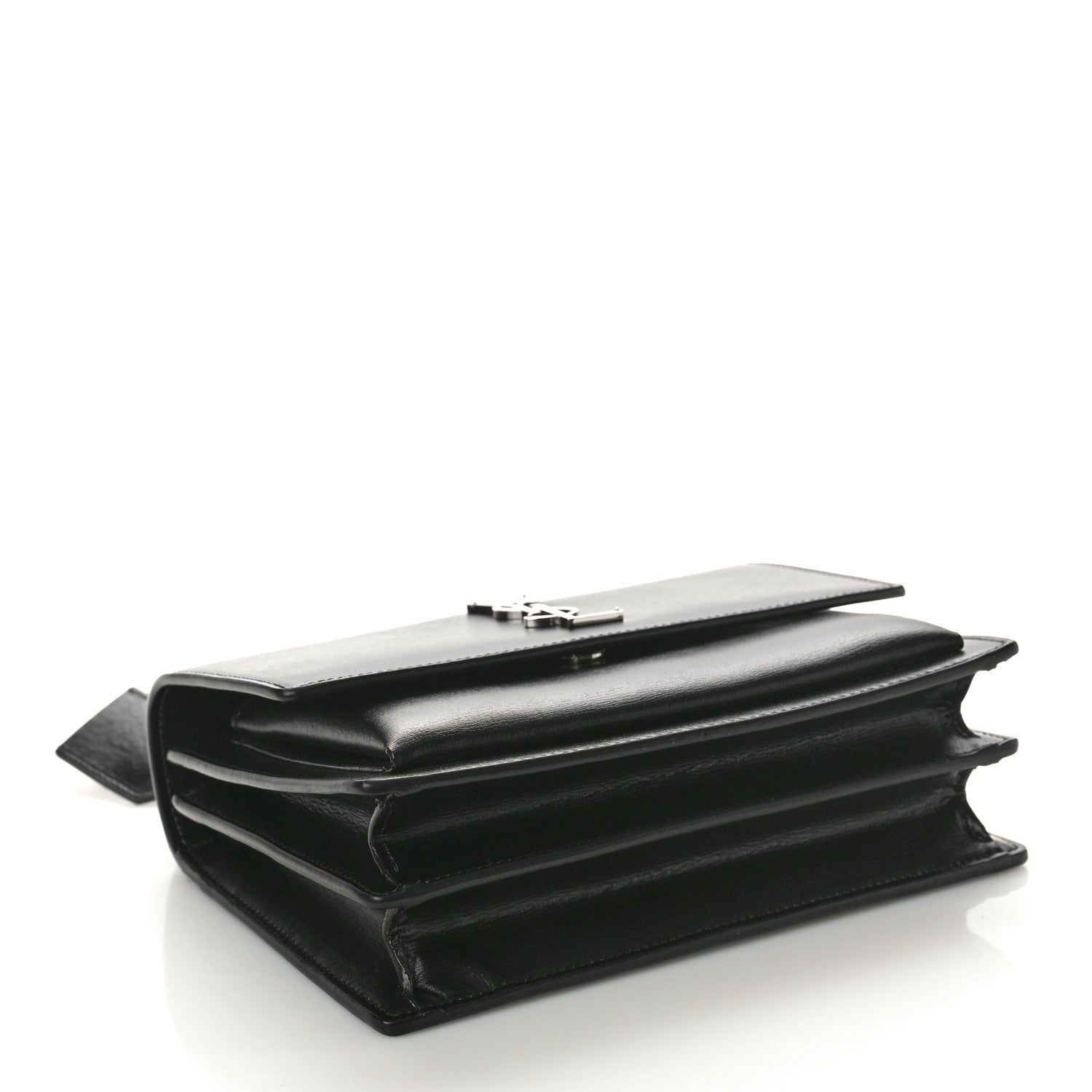 Saint Laurent Calfskin Medium Monogram Sunset Black 4 of 10