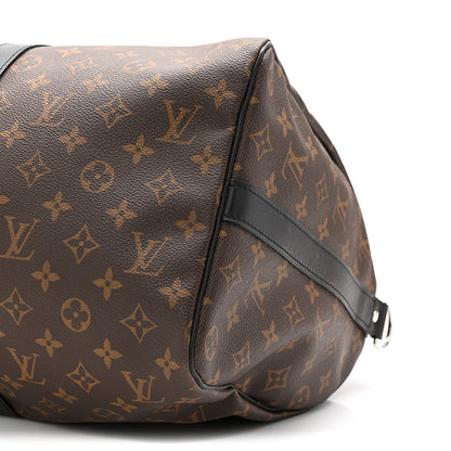 Louis Vuitton Monogram Macassar Keepall Bandouliere 45 18 of 18