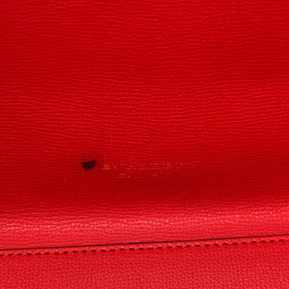 Burberry Haymarket Check Medium Reversible Tote Red 16 of 19