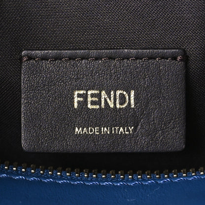 Fendi Vitello Century FF 1974 Embossed Camera Case Blueberry 6 of 9