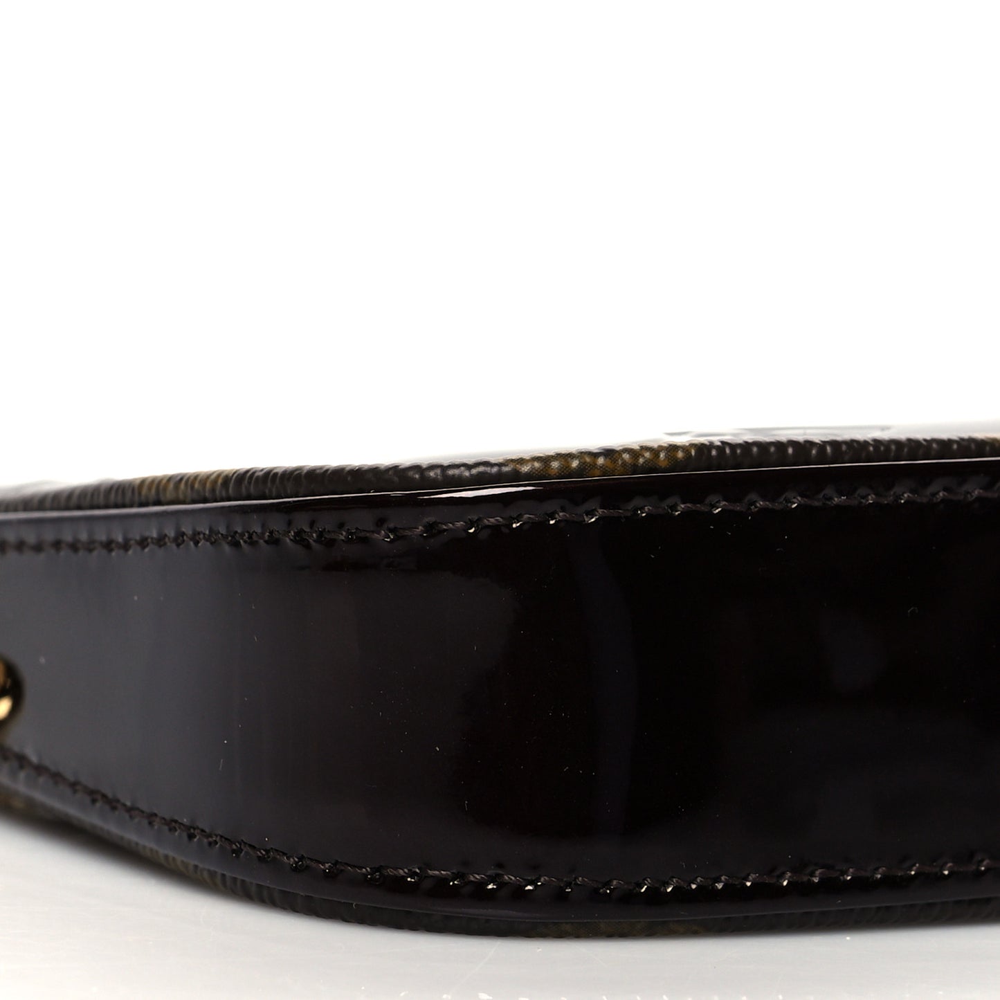 Vernis Monogram Mini Pochette Accessories Amarante