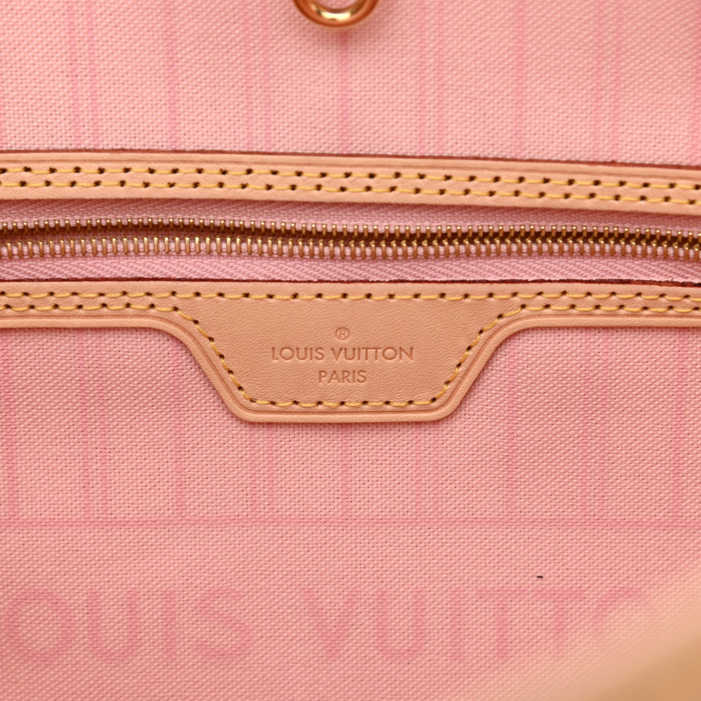 Damier Azur Neo Neverfull MM Rose Ballerine