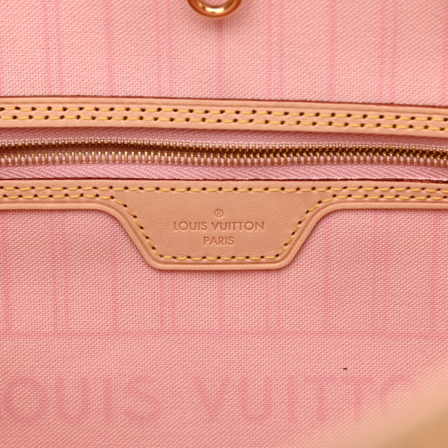 Louis Vuitton Damier Azur Neo Neverfull MM Rose Ballerine 8 of 10