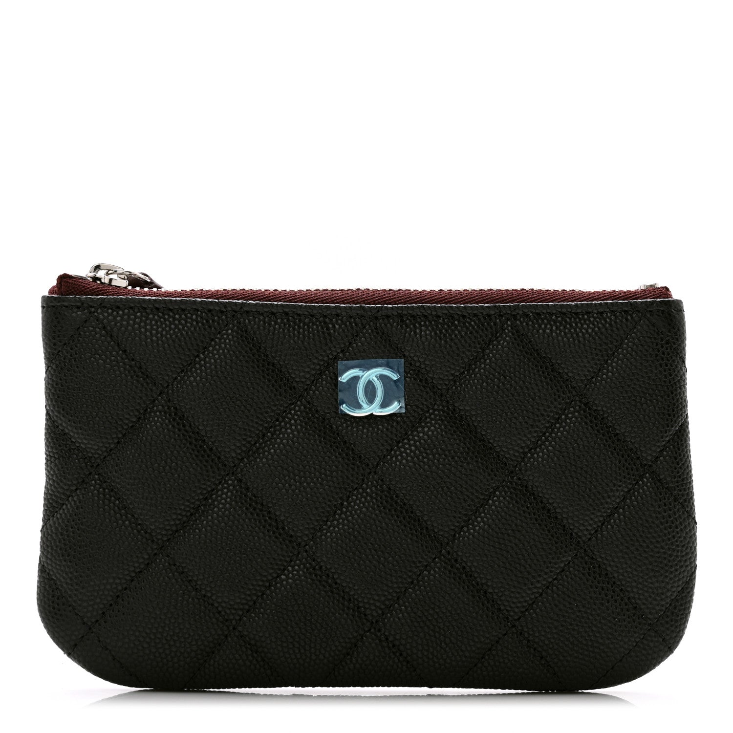 Chanel Caviar Quilted Small Cosmetic Case Black 1 of 8