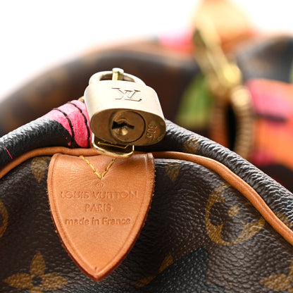 Louis Vuitton Monogram Roses Keepall 50 6 of 12