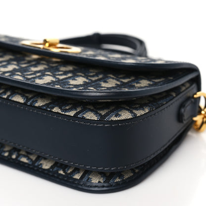 Christian Dior Oblique 30 Montaigne Avenue Bag Blue 10 of 11