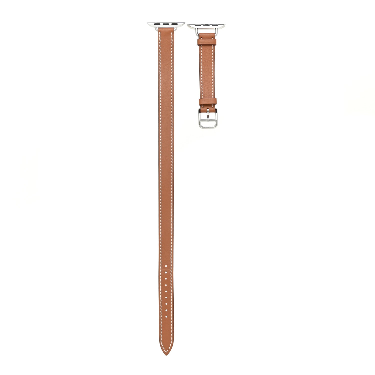 Hermes Swift 41mm Apple Watch Attelage Double Tour Band Gold 1 of 9