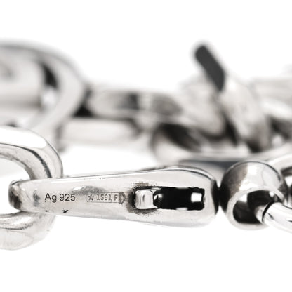 Gucci Sterling Silver Interlocking G Link Bracelet 5 of 6
