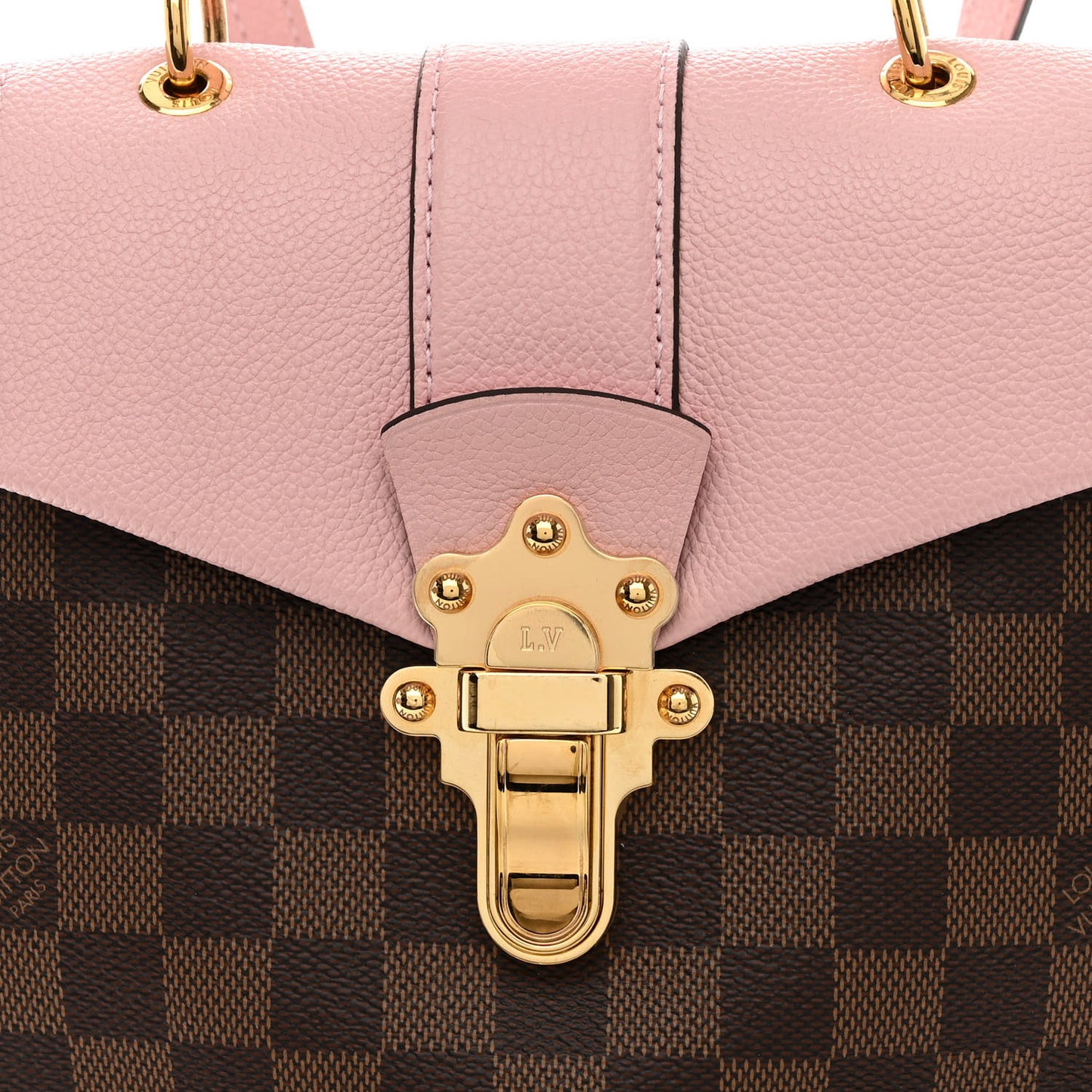 Damier Ebene Clapton Backpack Magnolia