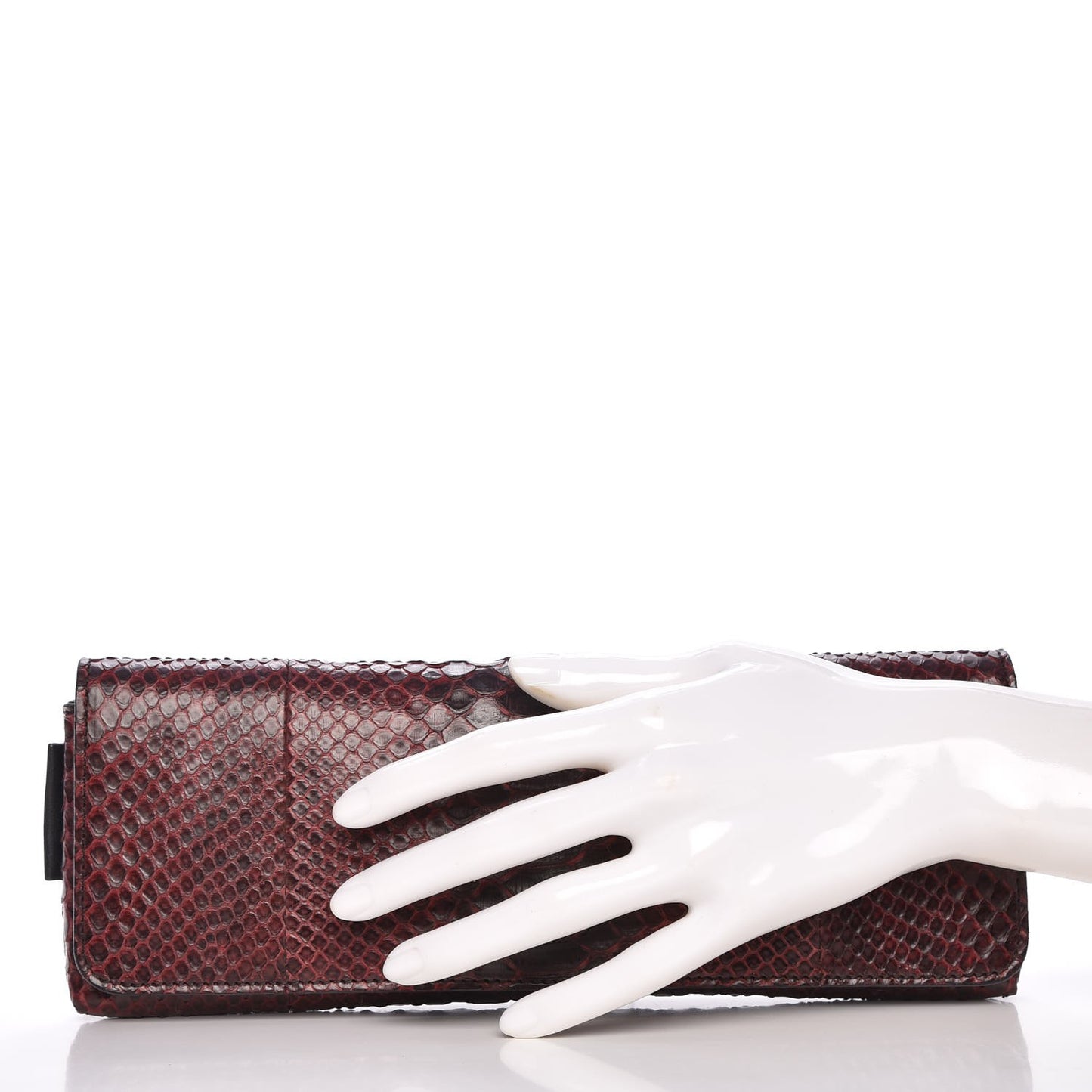 Python Small Clutch Purple