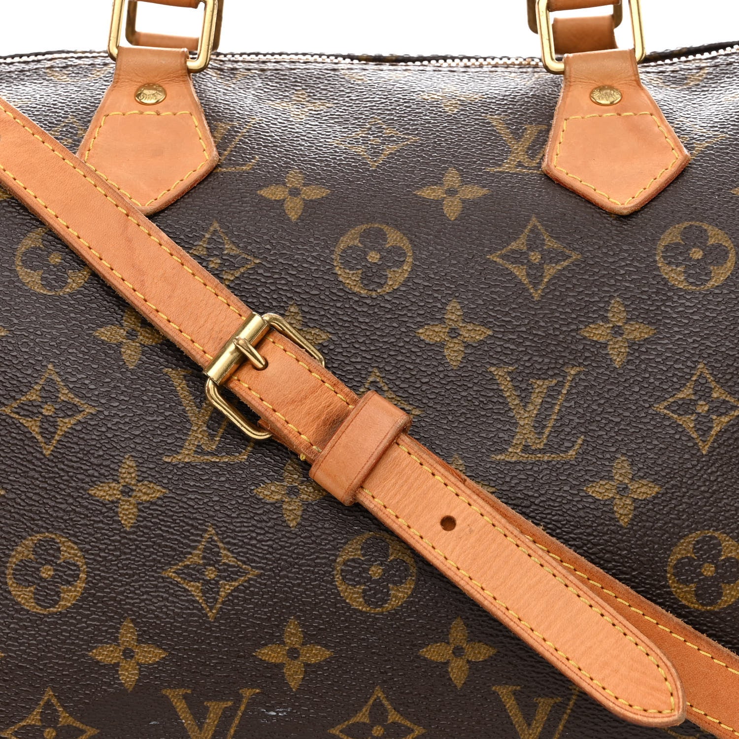 Louis Vuitton Monogram Speedy Bandouliere 35 8 of 15