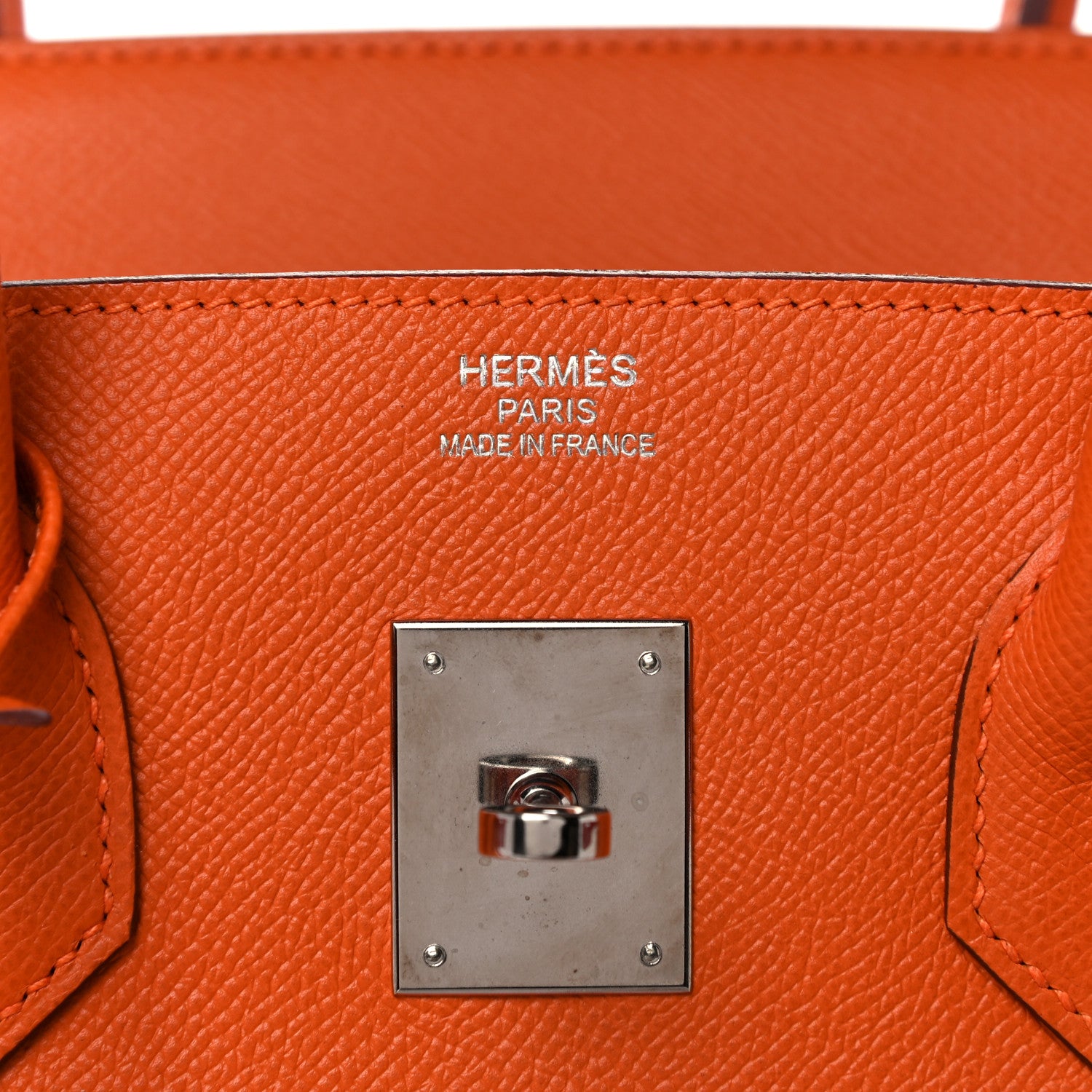 Hermes Epsom Birkin 35 Orange 5 of 14